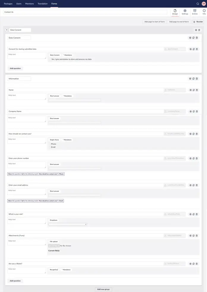 Umbraco İletişim Rehber 4