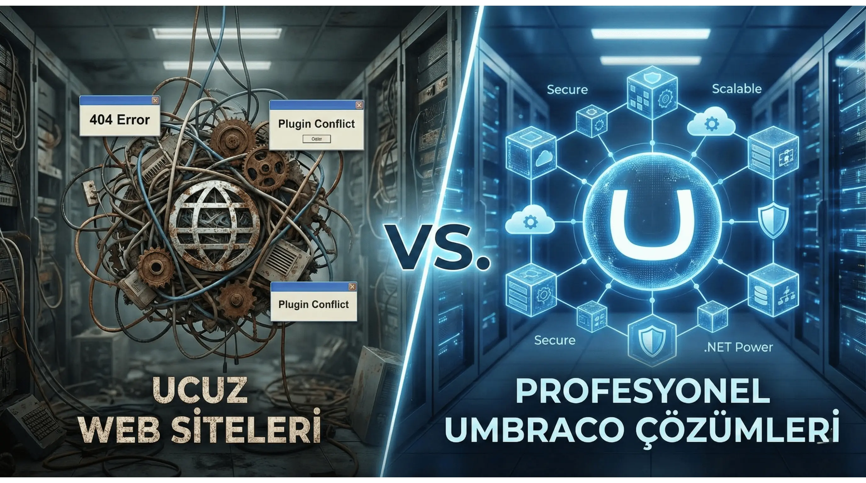 Ucuz Web Siteleri vs. Profesyonel Umbraco Çözümleri